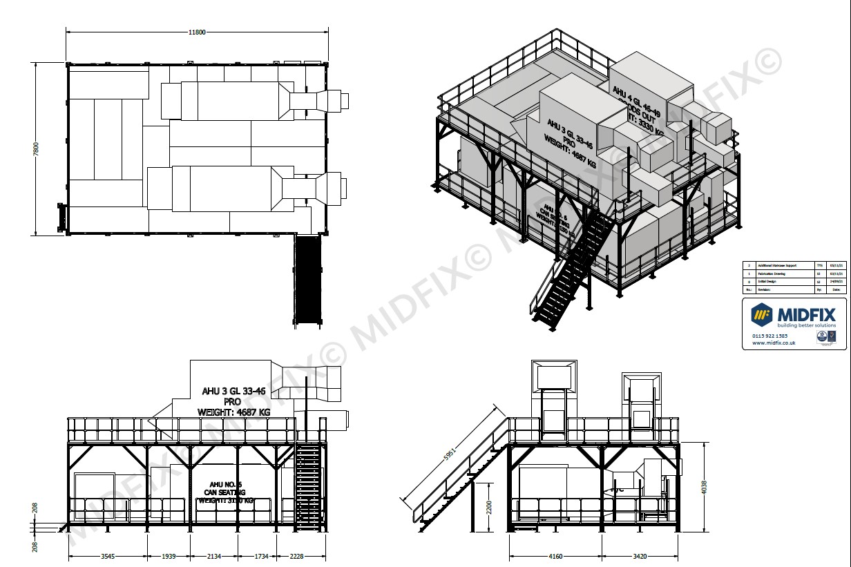 Access platform drawing