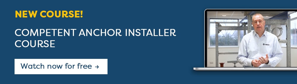 Anchor installer course